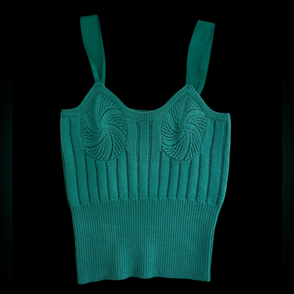 Anna Sui Knitted Sleeveless Top